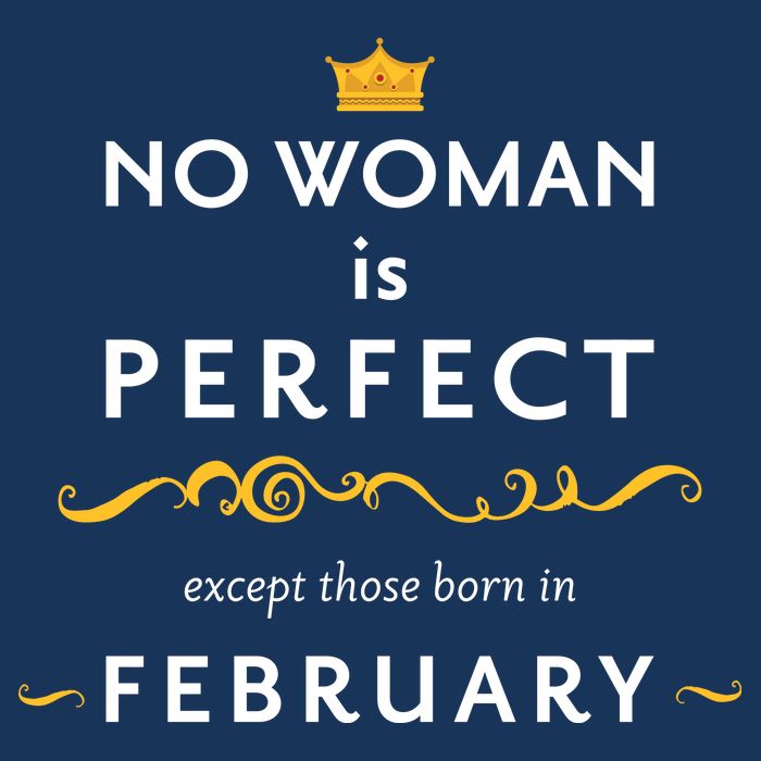 No Woman Is Perfect Except Those Born In Febuary Cooling Performance Crew T-Shirt