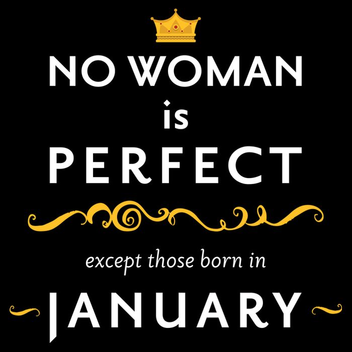 No Woman Is Perfect Except Those Born In January Zip Tote Bag