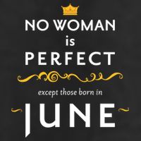 No Woman Is Perfect Except Those Born In June Adult Drive Performance Visor