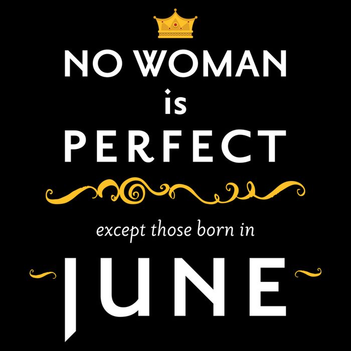 No Woman Is Perfect Except Those Born In June 16 in Basic Backpack