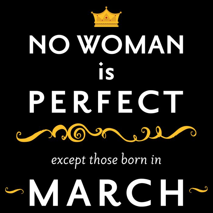 No Woman Is Perfect Except Those Born In March Cooling Performance Crew T-Shirt