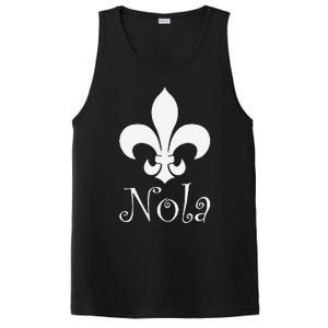 New Orleans 2025 Nola Never Forget New Orleans Strong PosiCharge Competitor Tank