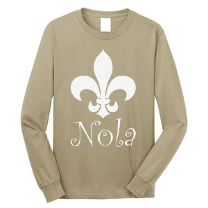 New Orleans 2025 Nola Never Forget New Orleans Strong Long Sleeve Shirt