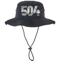 New Orleans 504 Area Code Skyline Louisiana Vintage Legacy Cool Fit Booney Bucket Hat