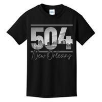 New Orleans 504 Area Code Skyline Louisiana Kids T-Shirt