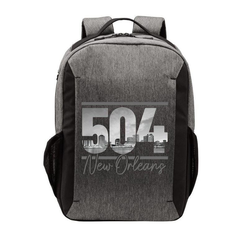 New Orleans 504 Area Code Skyline Louisiana Vector Backpack