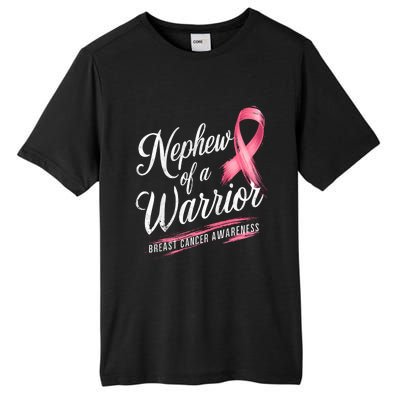 Nephew Of A Warrior Breast Cancer Awareness Tall Fusion ChromaSoft Performance T-Shirt