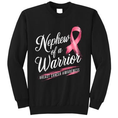 Nephew Of A Warrior Breast Cancer Awareness Tall Sweatshirt