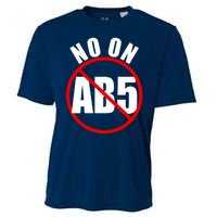 No On AB5 California Truckers Protest Cooling Performance Crew T-Shirt