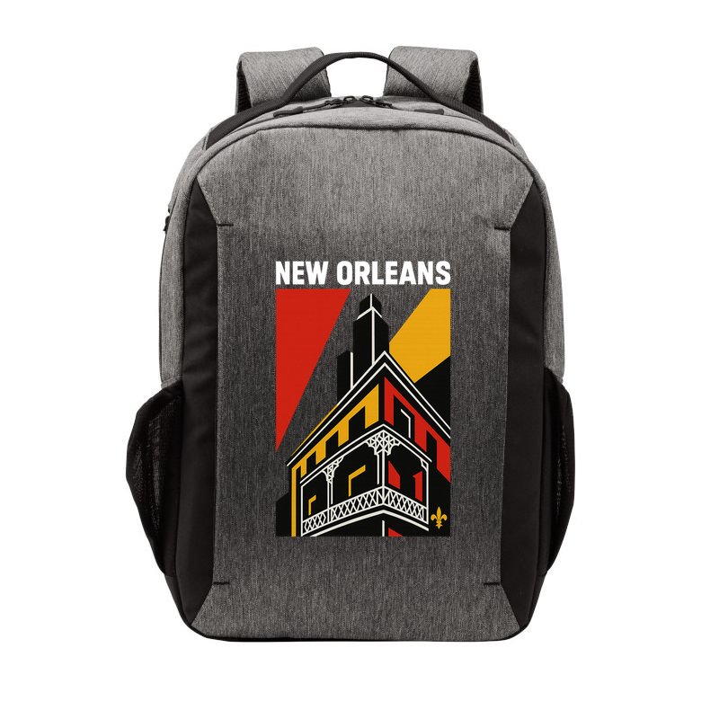 New Orleans Art Deco Vector Backpack