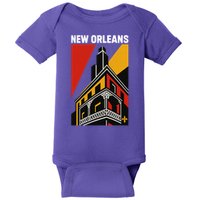 New Orleans Art Deco Baby Bodysuit