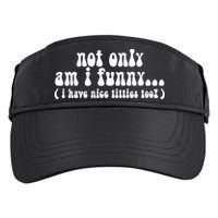Not Only Am I Funny I Have Nice Titties Too! Adult Drive Performance Visor