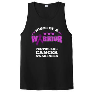 Niece Of A Warrior Testicular Cancer Awareness PosiCharge Competitor Tank