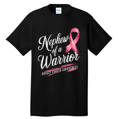 Nephew Of A Warrior Breast Cancer Awareness Tall T-Shirt