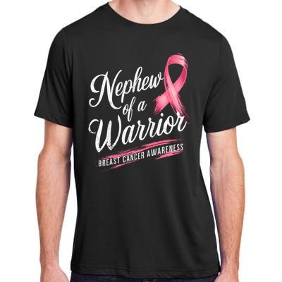 Nephew Of A Warrior Breast Cancer Awareness Adult ChromaSoft Performance T-Shirt