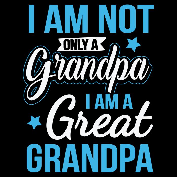 Not Only A Grandpa I Am A Great Grandpa Stripe Pom Pom Beanie
