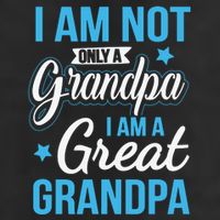 Not Only A Grandpa I Am A Great Grandpa Golf Towel