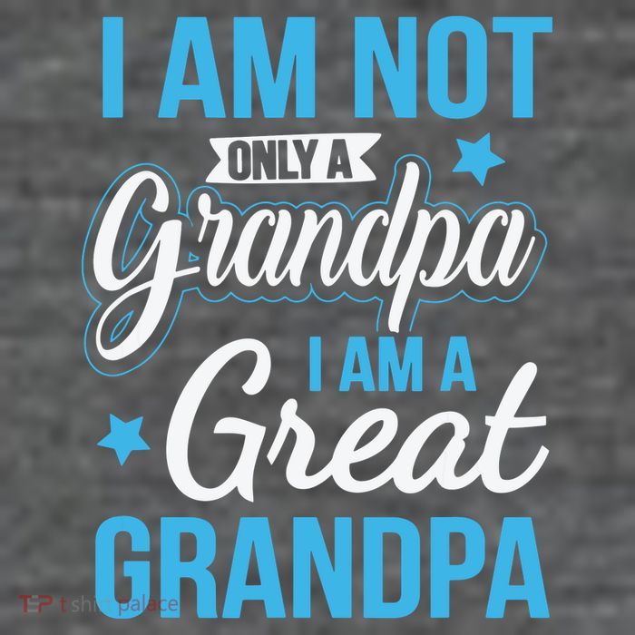 Not Only A Grandpa I Am A Great Grandpa 7-Panel Snapback Hat