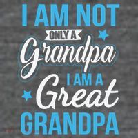 Not Only A Grandpa I Am A Great Grandpa Short Acrylic Beanie