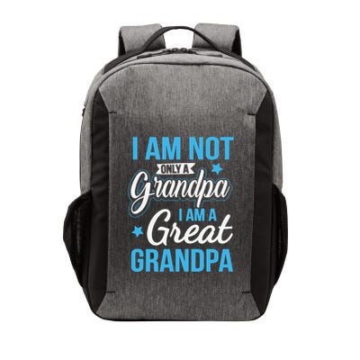 Not Only A Grandpa I Am A Great Grandpa Vector Backpack