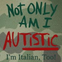Not Only Am I Autistic I’M Italian Too Legacy Tie Dye Trucker Hat