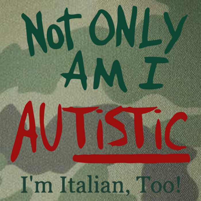 Not Only Am I Autistic I’M Italian Too Legacy Tie Dye Trucker Hat
