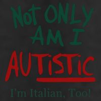 Not Only Am I Autistic I’M Italian Too 25L Jumbo Tote