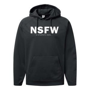 NSFW Or Anywhere Performance Fleece Hoodie