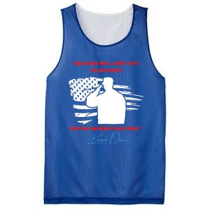 Nation Owes A Debt Memorial Day Fallen Soldiers Heroes Flag Funny Gift Mesh Reversible Basketball Jersey Tank