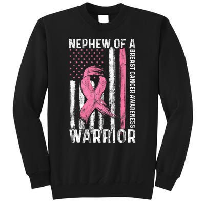 Nephew Of A Warrior Graphic Breast Cancer Awareness Month Sweatshirt