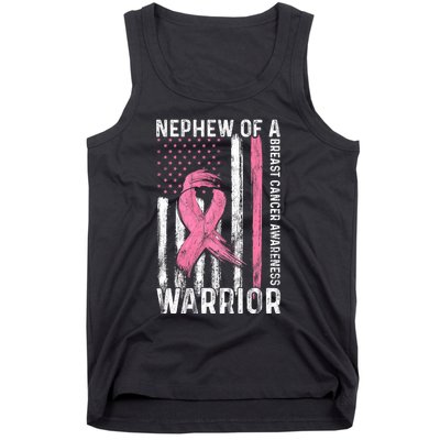 Nephew Of A Warrior Graphic Breast Cancer Awareness Month Tank Top