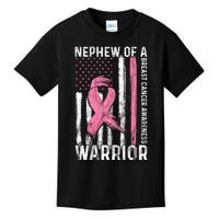 Nephew Of A Warrior Graphic Breast Cancer Awareness Month Kids T-Shirt