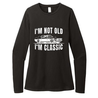 Not Old but Classic | Dad & Grandpa Oldtimer Car Gift Womens CVC Long Sleeve Shirt