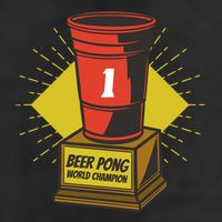 Number One Beer Pong Champion Cool Comfort Performance Bucket Hat
