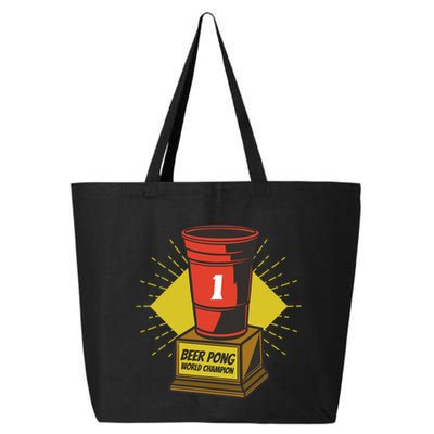 Number One Beer Pong Champion 25L Jumbo Tote