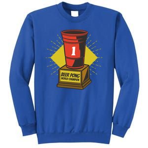 Number One Beer Pong Champion Sweatshirt