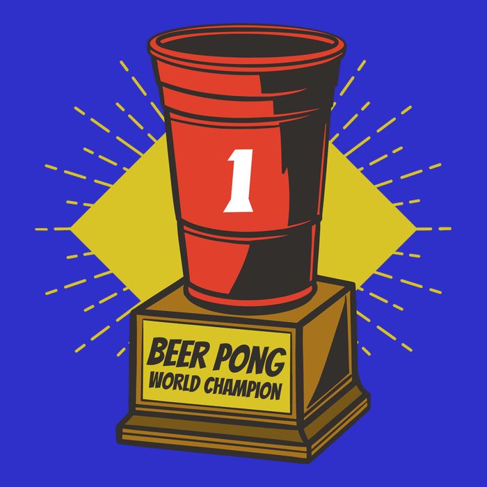 Number One Beer Pong Champion Baby Bodysuit