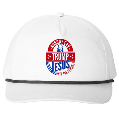 Nobody Can Trump Jesus Vote The Almighty Snapback Five-Panel Rope Hat