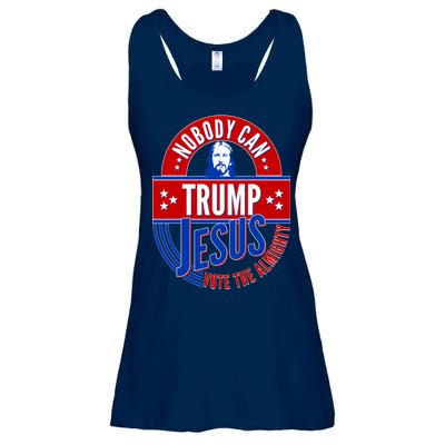 Nobody Can Trump Jesus Vote The Almighty Ladies Essential Flowy Tank