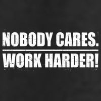 Nobody Cares. Work Harder! Adult Drive Performance Visor