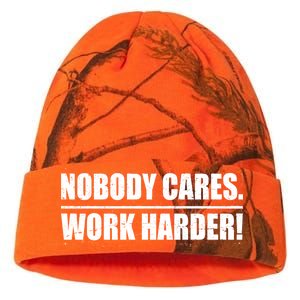 Nobody Cares. Work Harder! Kati Licensed 12" Camo Beanie