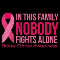 Nobody Fights Alone Breast Cancer Impact Tech Backpack