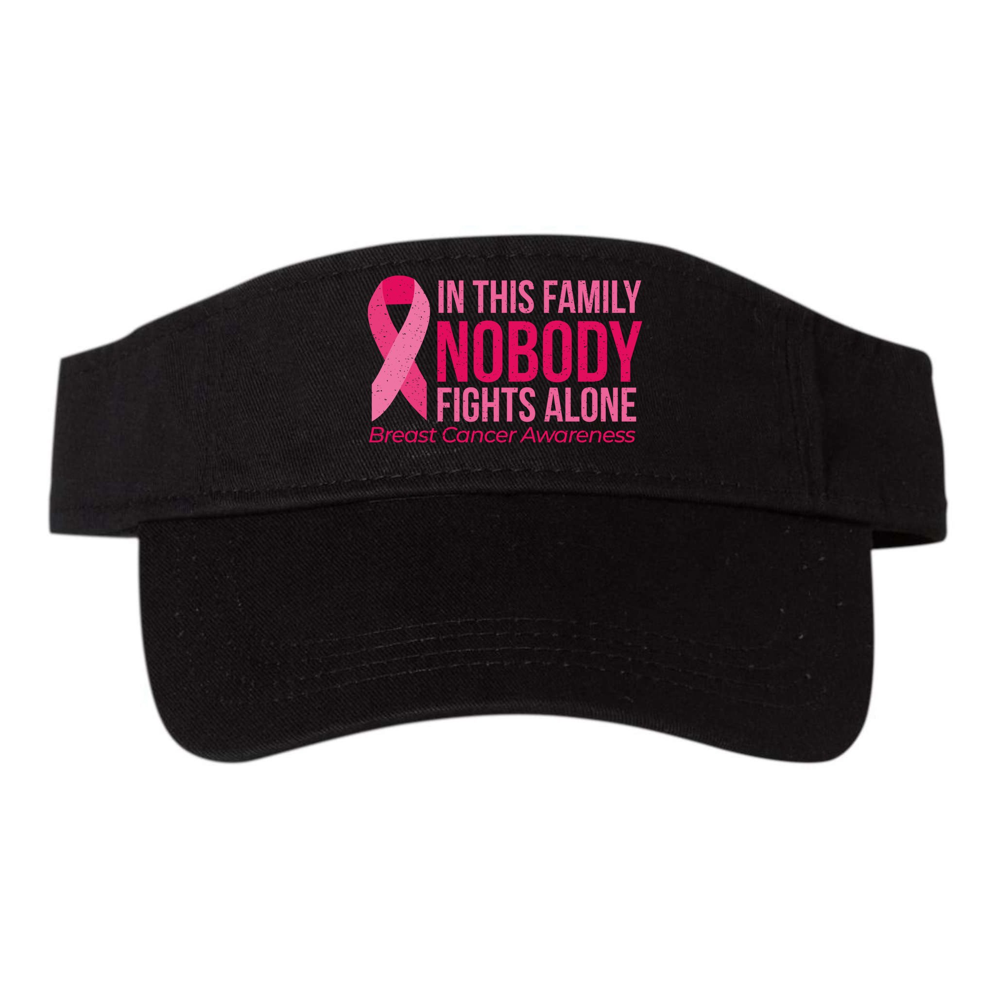 Nobody Fights Alone Breast Cancer Visor