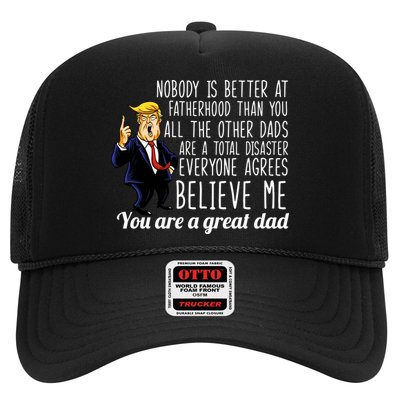 Nobody Is Better At Fatherhood Donald Trump Dad Trucker Hat