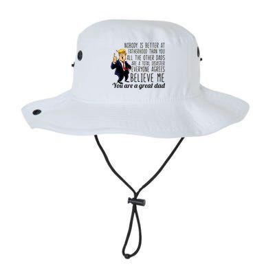 Nobody Is Better At Fatherhood Donald Trump Dad Legacy Cool Fit Booney Bucket Hat