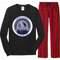 Nobody Is Illegal On Stolen Land Long Sleeve Pajama Set