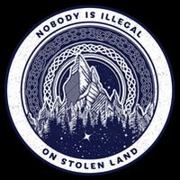 Nobody Is Illegal On Stolen Land Poster