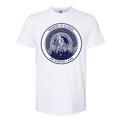 Nobody Is Illegal On Stolen Land Softstyle® CVC T-Shirt