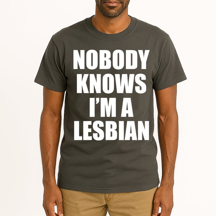 Nobody Knows I'm a Lesbian Tall T-Shirt