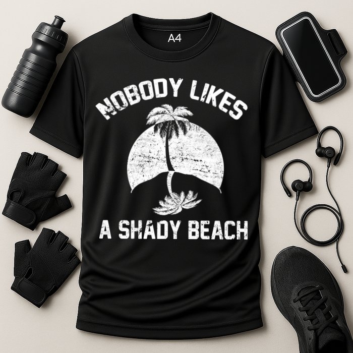 Nobody Likes A Shady Beach Cooling Performance Crew T-Shirt